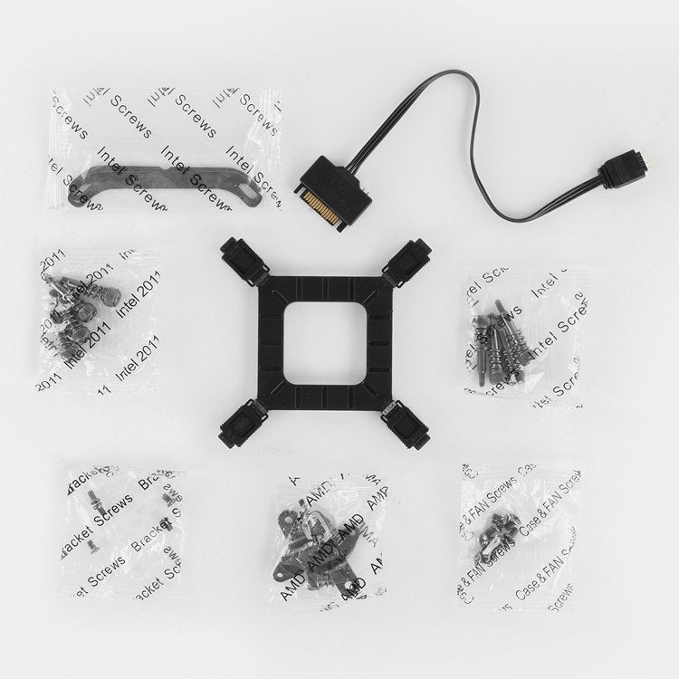 Refrigerador Liquido Cpu Nox Hummer M-240 Argb Black