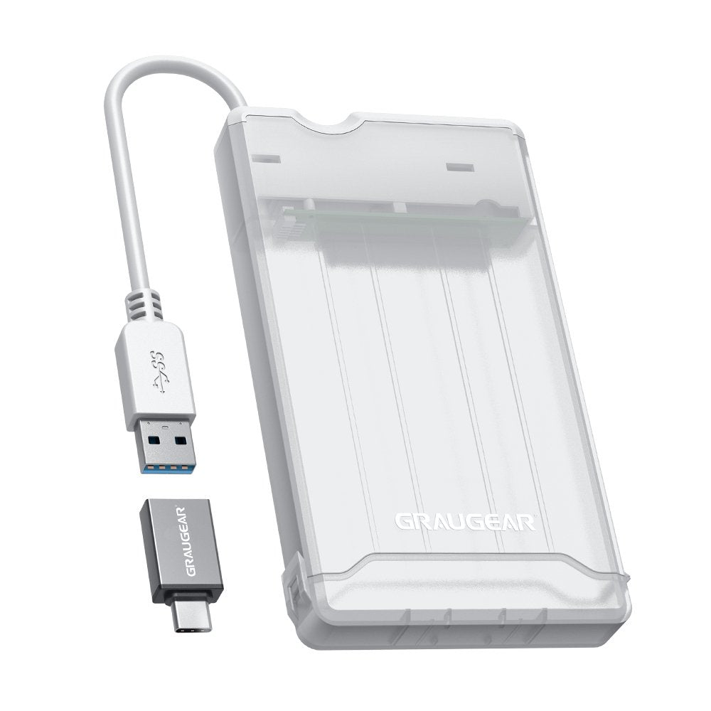 EAN 4260746550641 - GRAUGEAR G-2503-AC caja para disco duro externo Carcasa de disco duro/SSD Aluminio 2.5" imagen 1