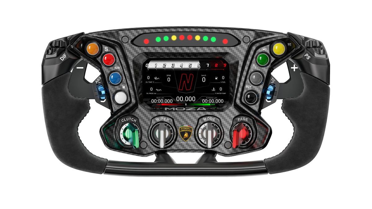 Moza Racing Controlador Rs070 / Scv12 Wheel Negro