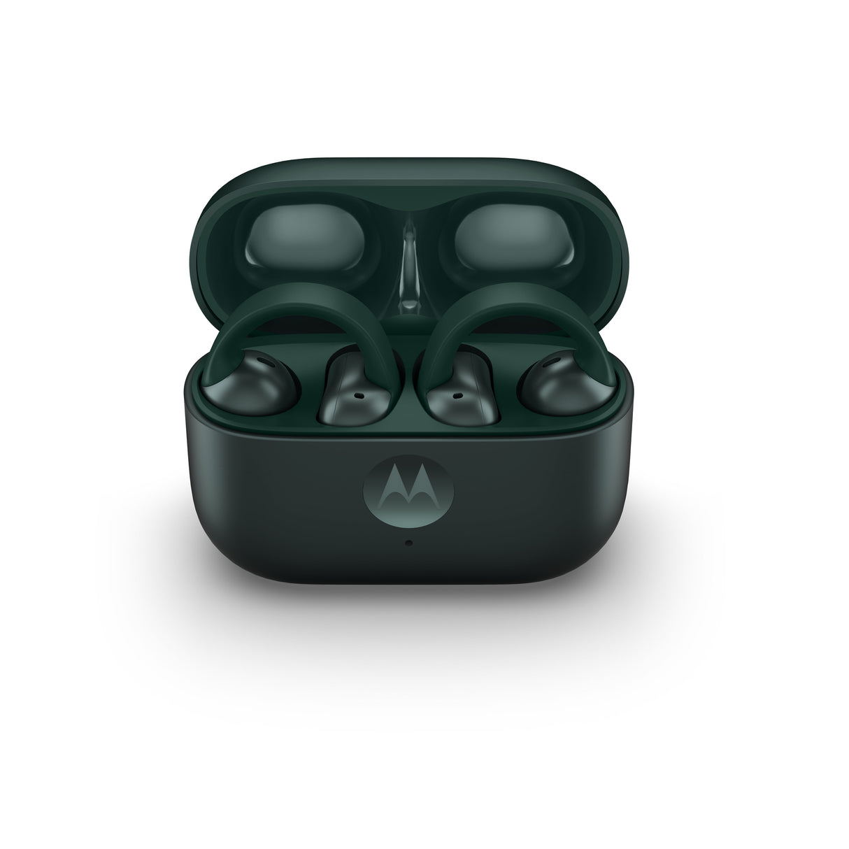 Auriculares Motorola Moto Buds Loop Inalámbricos Con Micro En Oreja Con Clip Bluetooth Verde De Trekking