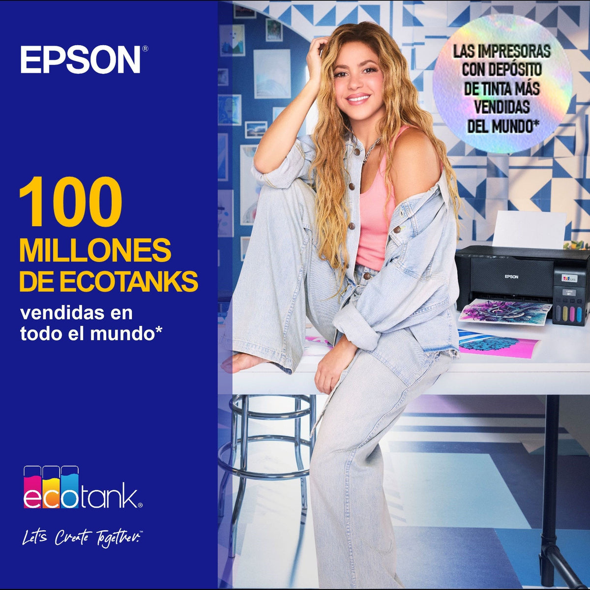 Impresora Multifunción Tinta Epson Ecotank Et 2865 Serie 2860 Color Tinta Recargable Negro