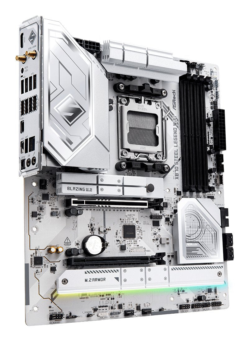 EAN 4710483949340 - Asrock X870 Steel Legend WiFi AMD X870 Zócalo AM5 ATX imagen 4