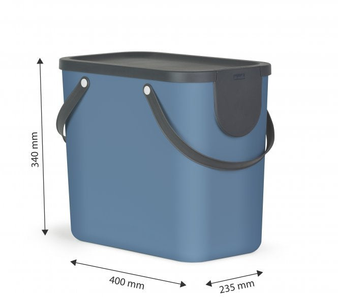 Pojemnik Do Segregacji Odpadów 25l Albula Azul