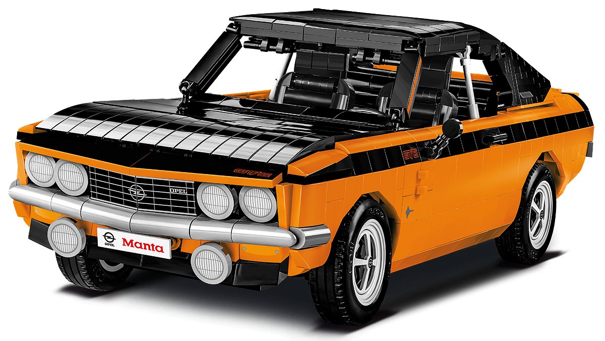 Cobi Opel Manta A Gt/E 1974, Escala De Juguetes De Construcción 1:12 Cobi-24349
