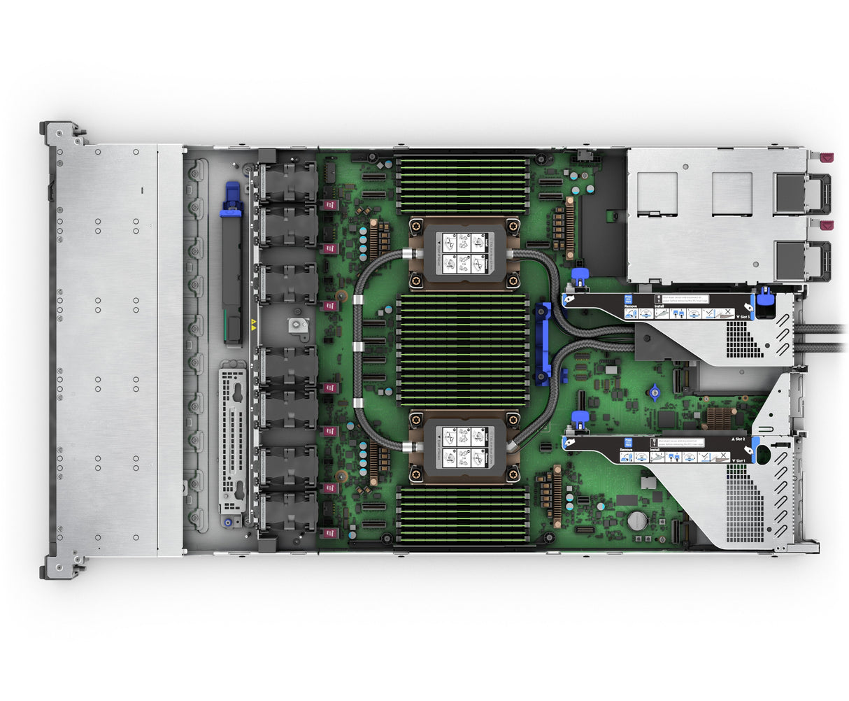 Hpe Proliant Compute Dl360 Gen12 Servidor Se Puede Montar En Bastidor 1u 2 Vías 1 X Xeon 6515p / Hasta 3.8 Ghz Ram 64 Gb Sata/Sas/Nvme Hot-Swap 2.5" Bahía(S) Sin Disco Duro Sin So Monitor: Ninguno