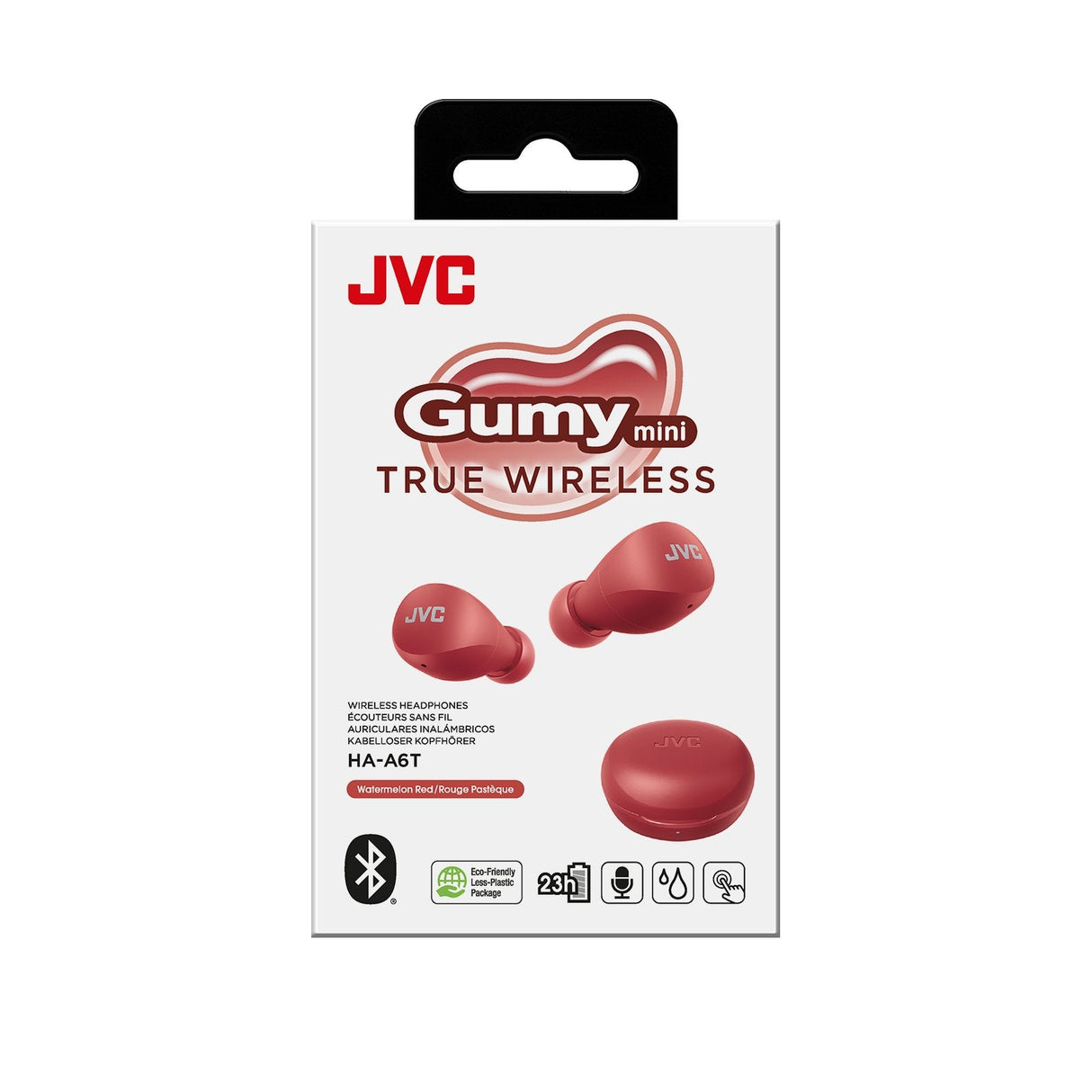 Auriculares Jvc Haa-6tru (Czerwone)