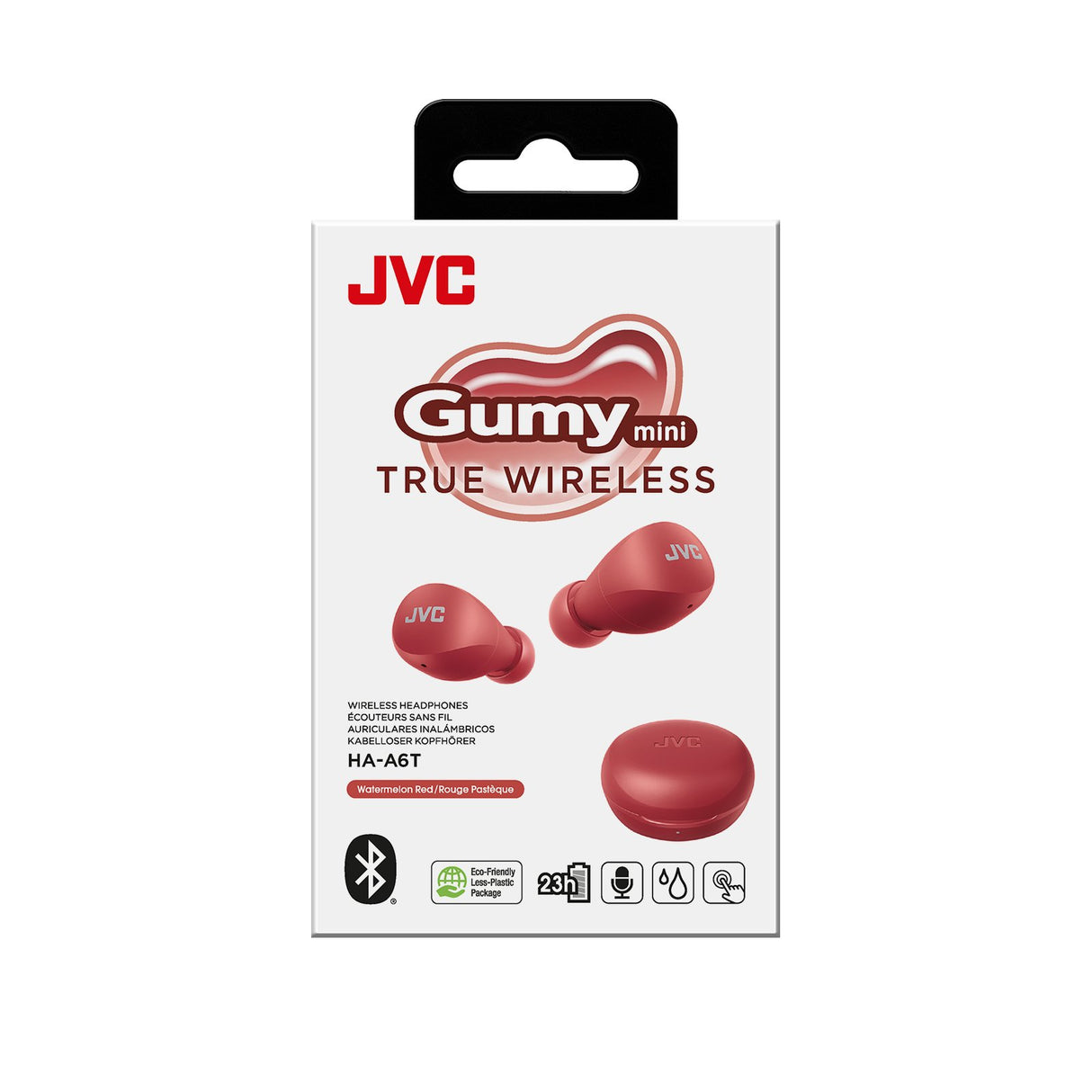 EAN 4975769472084 - JVC HA-A6T Auriculares True Wireless Stereo (TWS) Dentro de oído Llamadas/Música Bluetooth Rojo imagen 7