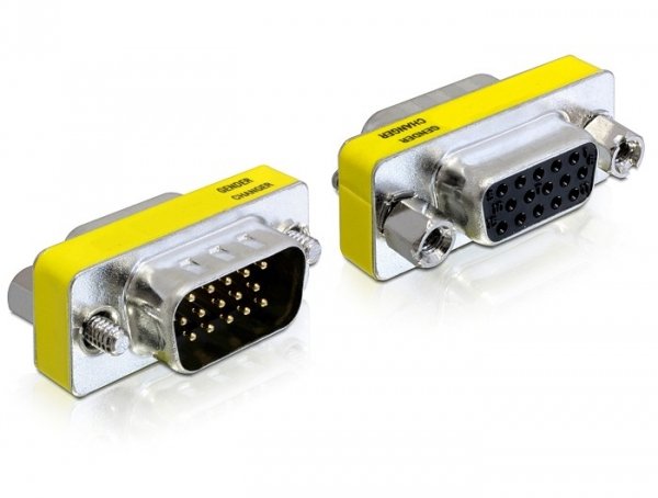 Delock Adaptador Vga Macho / Hembra