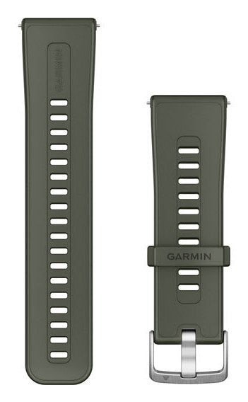 Garmin Ersatz-Armband 24 Mm Silikon Verde Silver