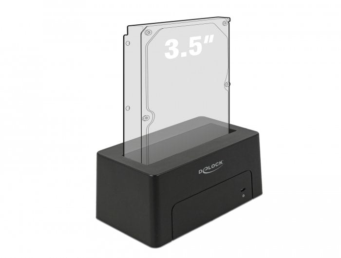 Delock Usb Tipo-C 3.1 Dockingstation Para 1 X Sata Hdd / Ssd