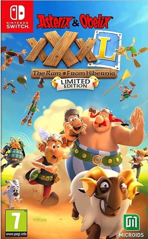 Juego Asterix & Obelix Xxxl - The Ram From Hibernia Day One Edition Switch