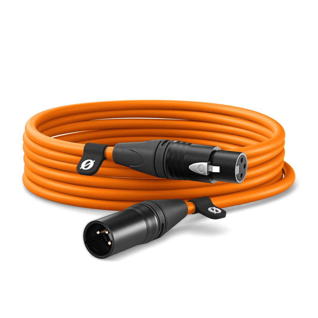 Rode Microphones Cable Xlr Premium Xlr6m-O Naranja Naranja, 6 Metros Xlr6m-O