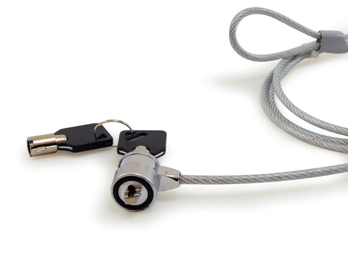 Cable De Seguridad Para Portatil Equip Life Con Llave 1.5m Plata 245401