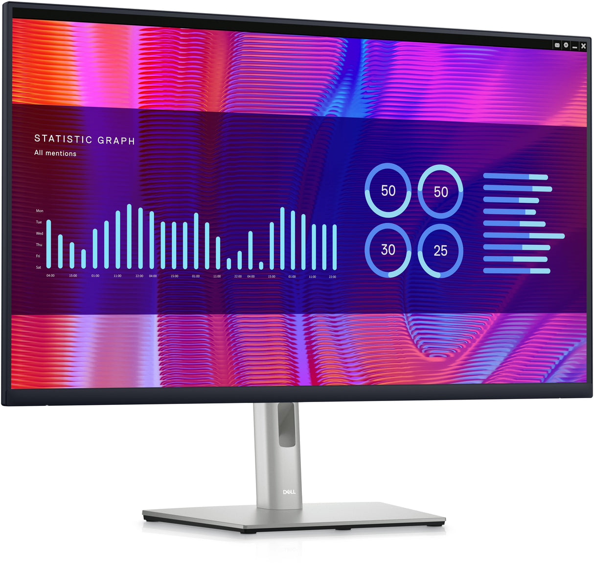 Monitor Dell 32 P3223de Professional Wqhd Ips 16:9 Hdmi Dp Usb-C Usb 5ms Piv Rj45