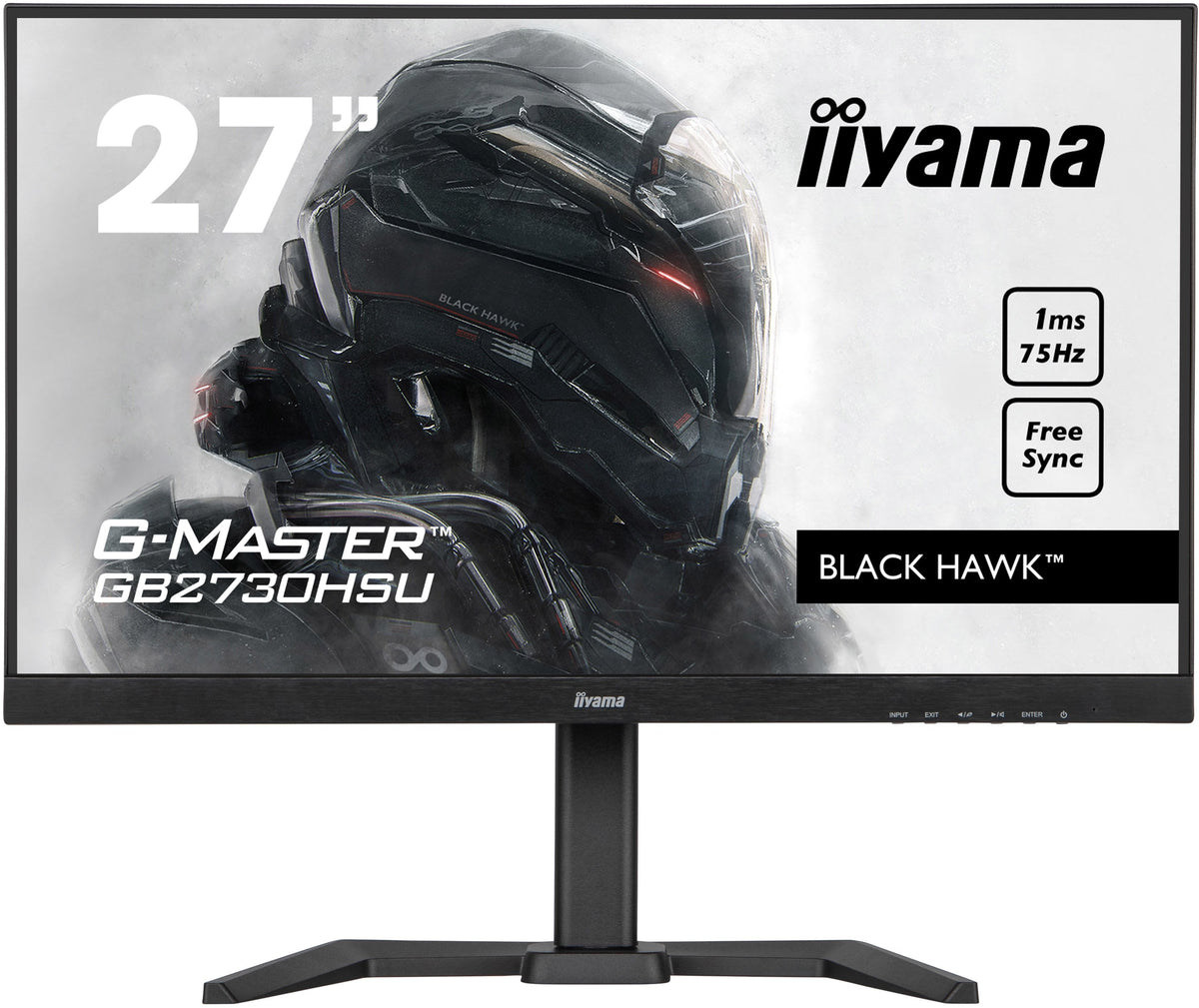 Monitor Iiyama 68.6cm 27" Gb2730hsu-B5 16:9 Hdmi+Dp+Usb 1ms Retail