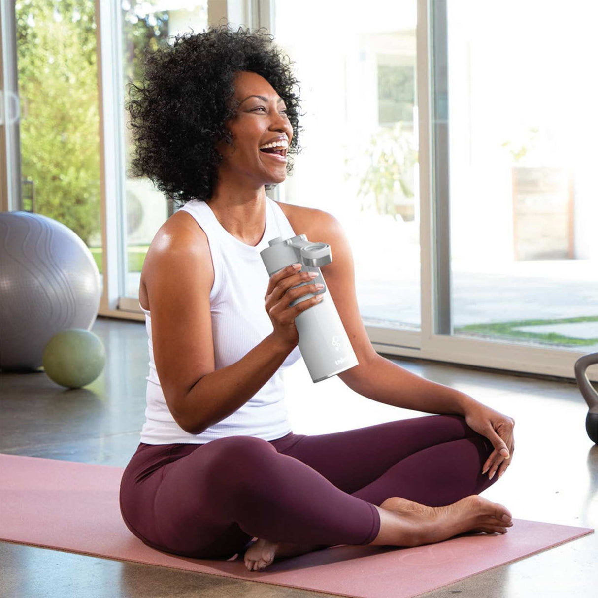 EAN 0622356293723 - Ninja Thirsti Uso diario, Fitness, Senderismo, Deportes 700 ml Plástico, Acero inoxidable Blanco imagen 8