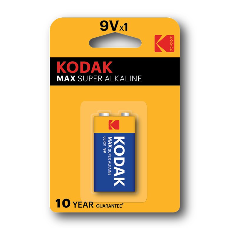 EAN 0887930952858 - Kodak 9V Batería de un solo uso Alcalino imagen 1