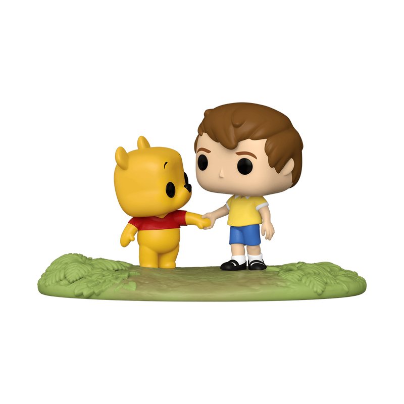 Figura Pop Moments Disney Winnie The Pooh Christopher Robin With Pooh Exclusive
