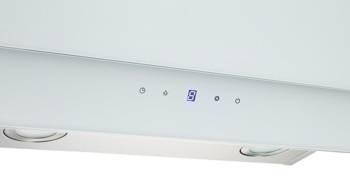 Response Ch 77060 Wa, Capucha Extractor Blanco/Acero Inoxidable Ch77060w