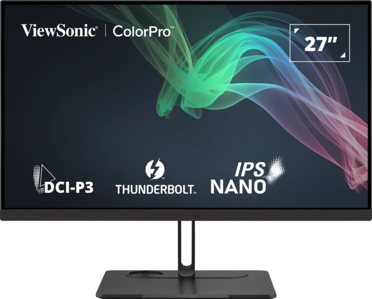 Viewsonic Vp2776t-4k, Monitor Led 68,5 Cm 27", Negro Mate, Ultrahd 4k, Ips, Thunderbolt 4, Validado Por Pantone Vp2776t-4k
