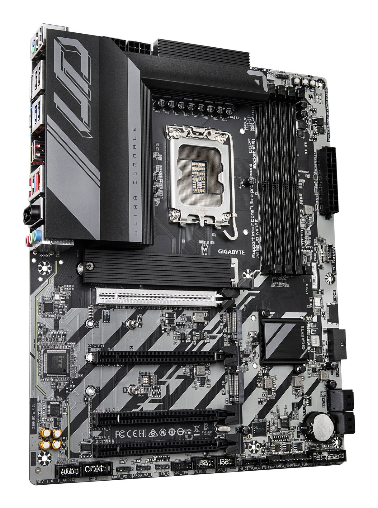 EAN 4719331865313 - GIGABYTE Z890 UD WIFI6E placa base Intel Z890 LGA 1851 (Socket V1) ATX imagen 3