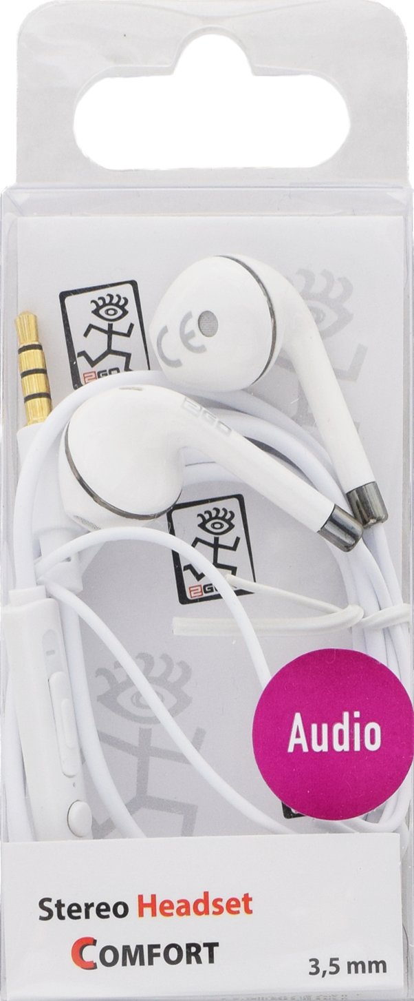 2go In-Ear Mereo-Auriculares "Comfort" - Gris