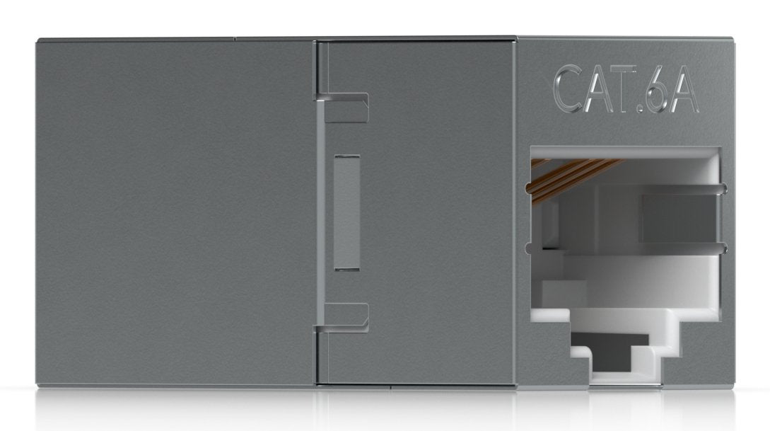 Compact, Inline Rj45 Coupler With Shielding For Ethernet