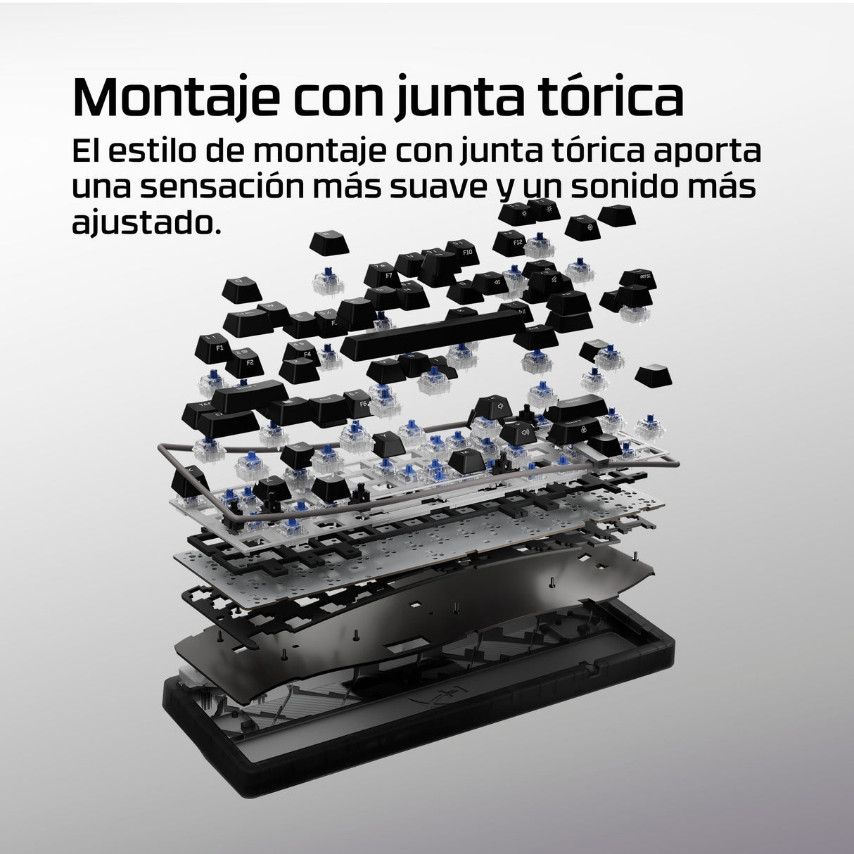 EAN 0199251353246 - HyperX Origins 2 65 Pro teclado Negro imagen 8