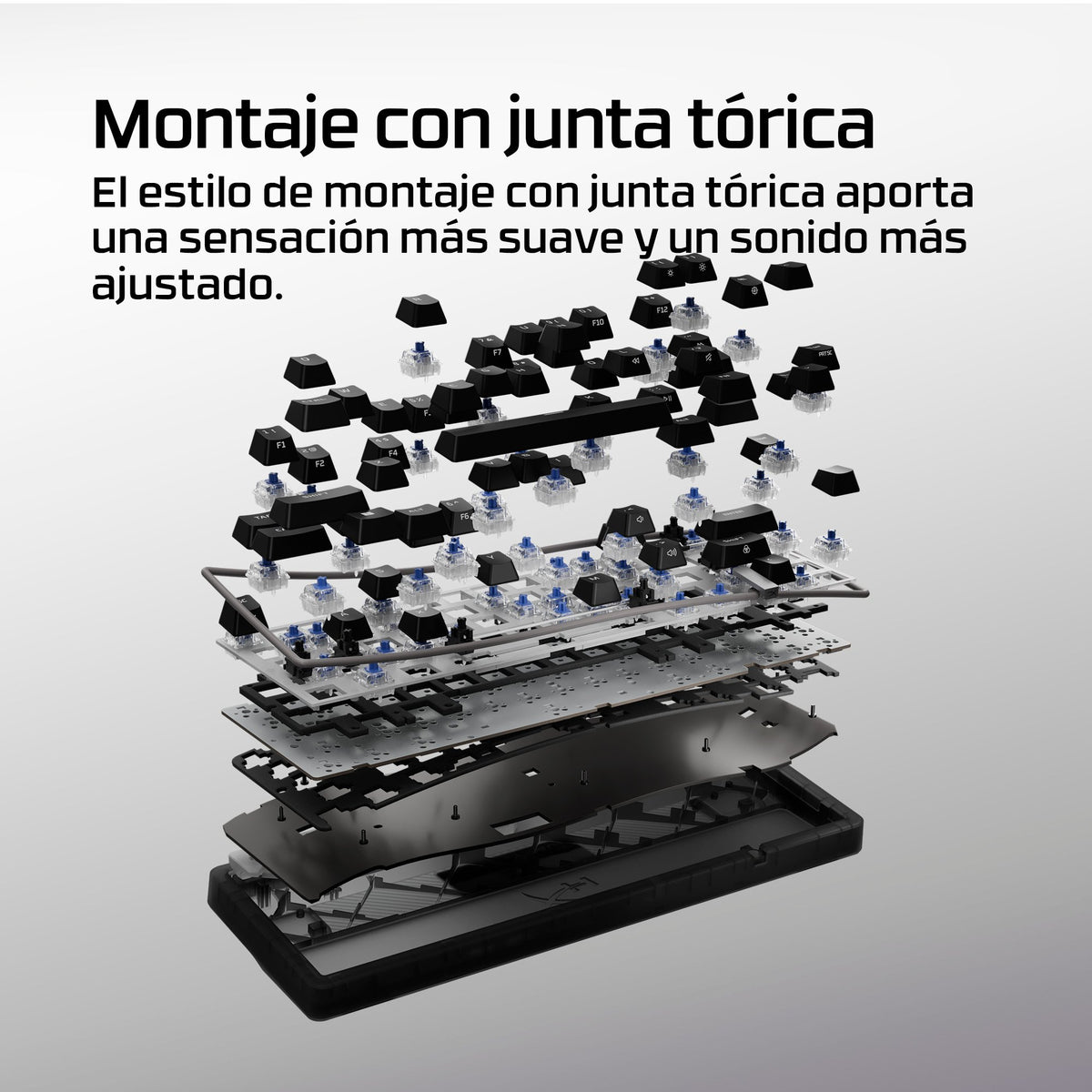 EAN 0199251353246 - HyperX Origins 2 65 Pro teclado Negro imagen 7