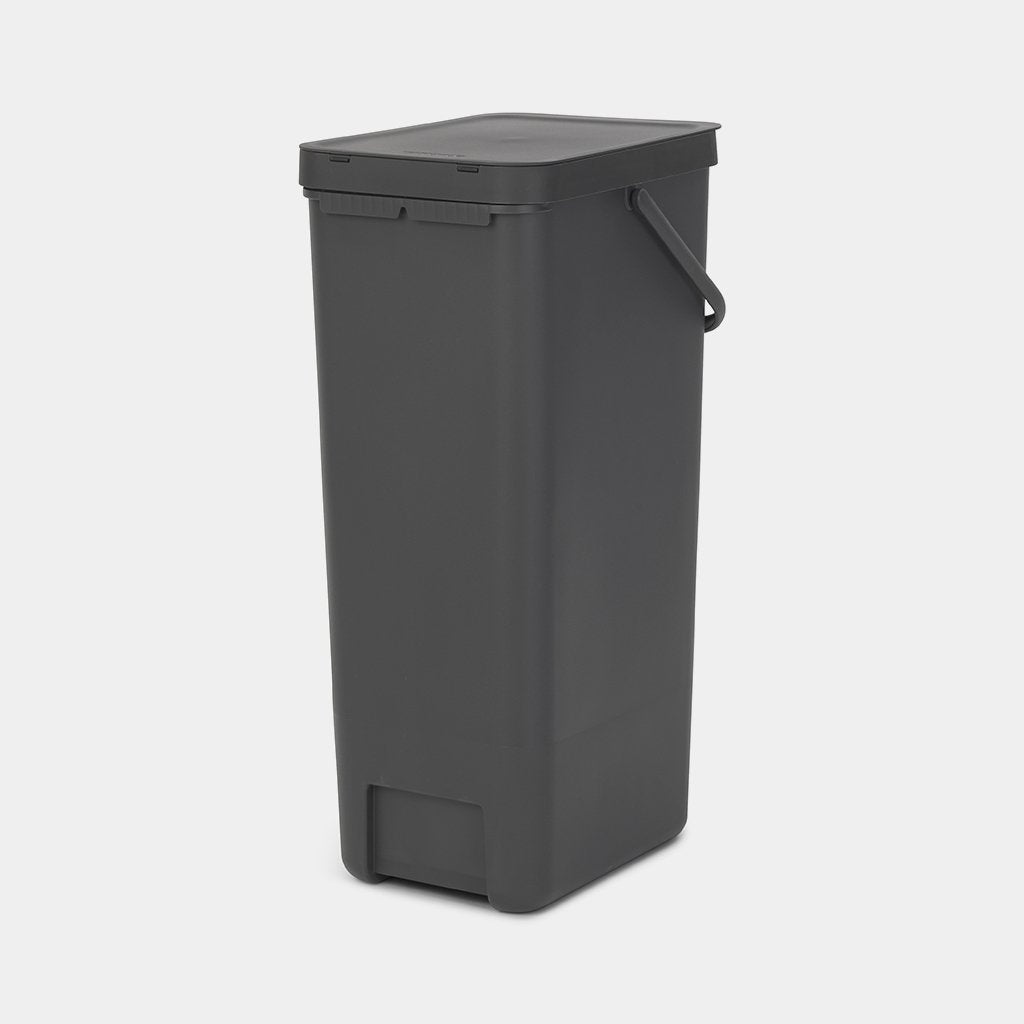 Brabantia Sort & Go Recycle Bin 40 L Rectangular Gris