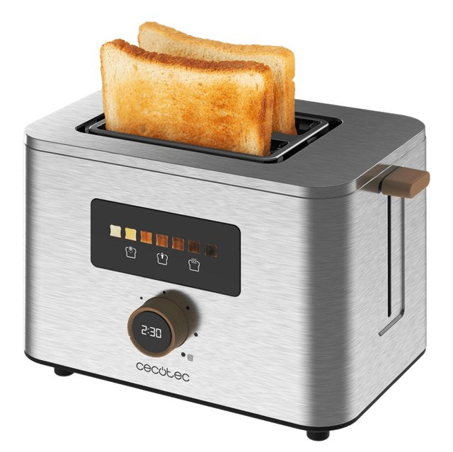 EAN 8435484048439 - Cecotec 04843 tostadora 7 2 rebanada(s) 950 W Acero inoxidable imagen 2