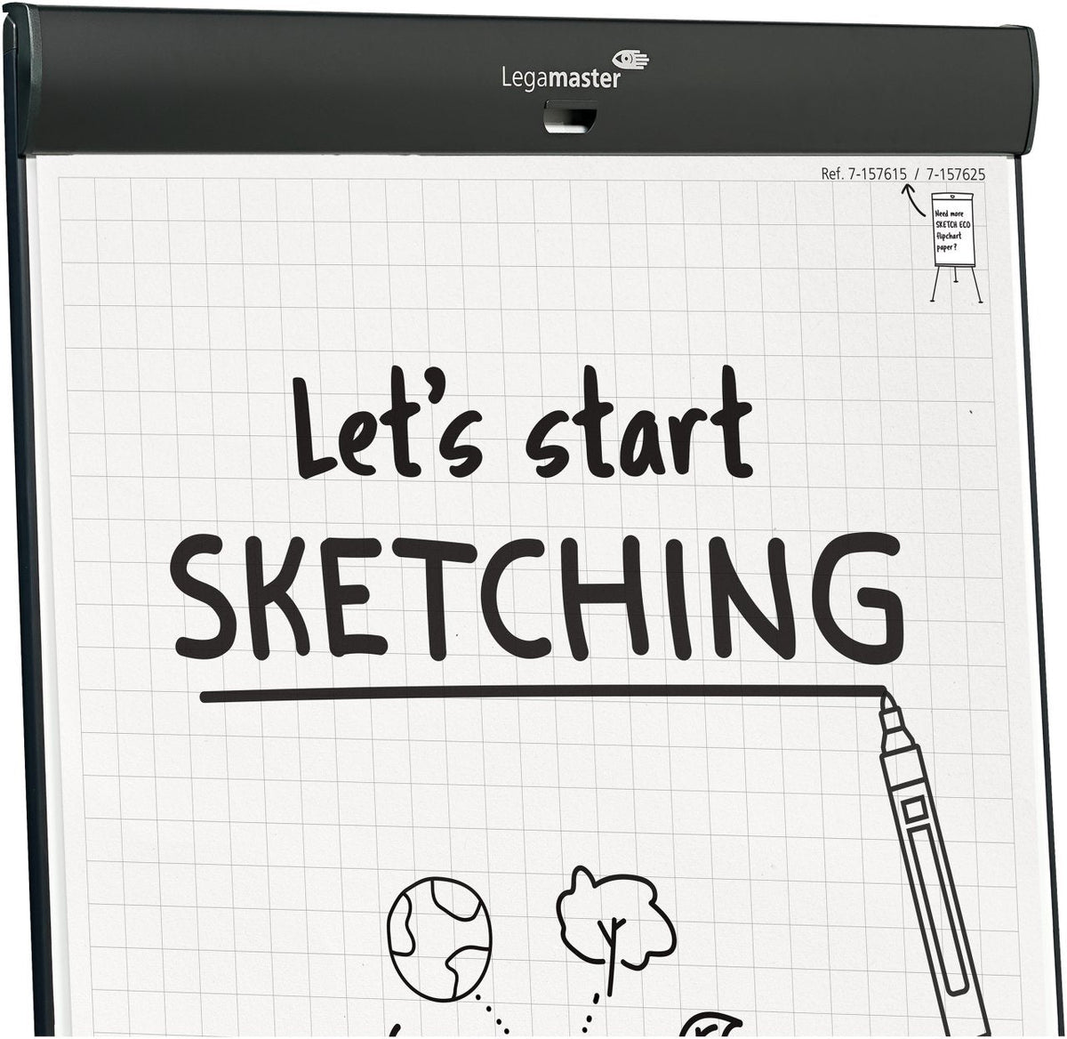 Legamaster Flipchart Sketch Pro