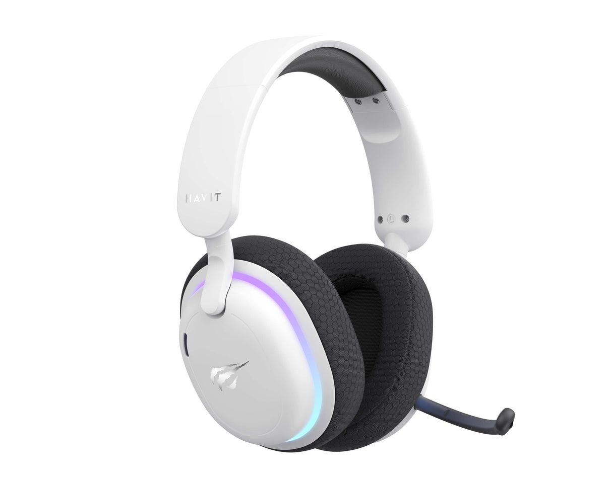 EAN 6939119080594 - Havit Fuxi-H7 Auriculares Inalámbrico y alámbrico Diadema Juego USB Tipo C Bluetooth Negro, Blanco imagen 2