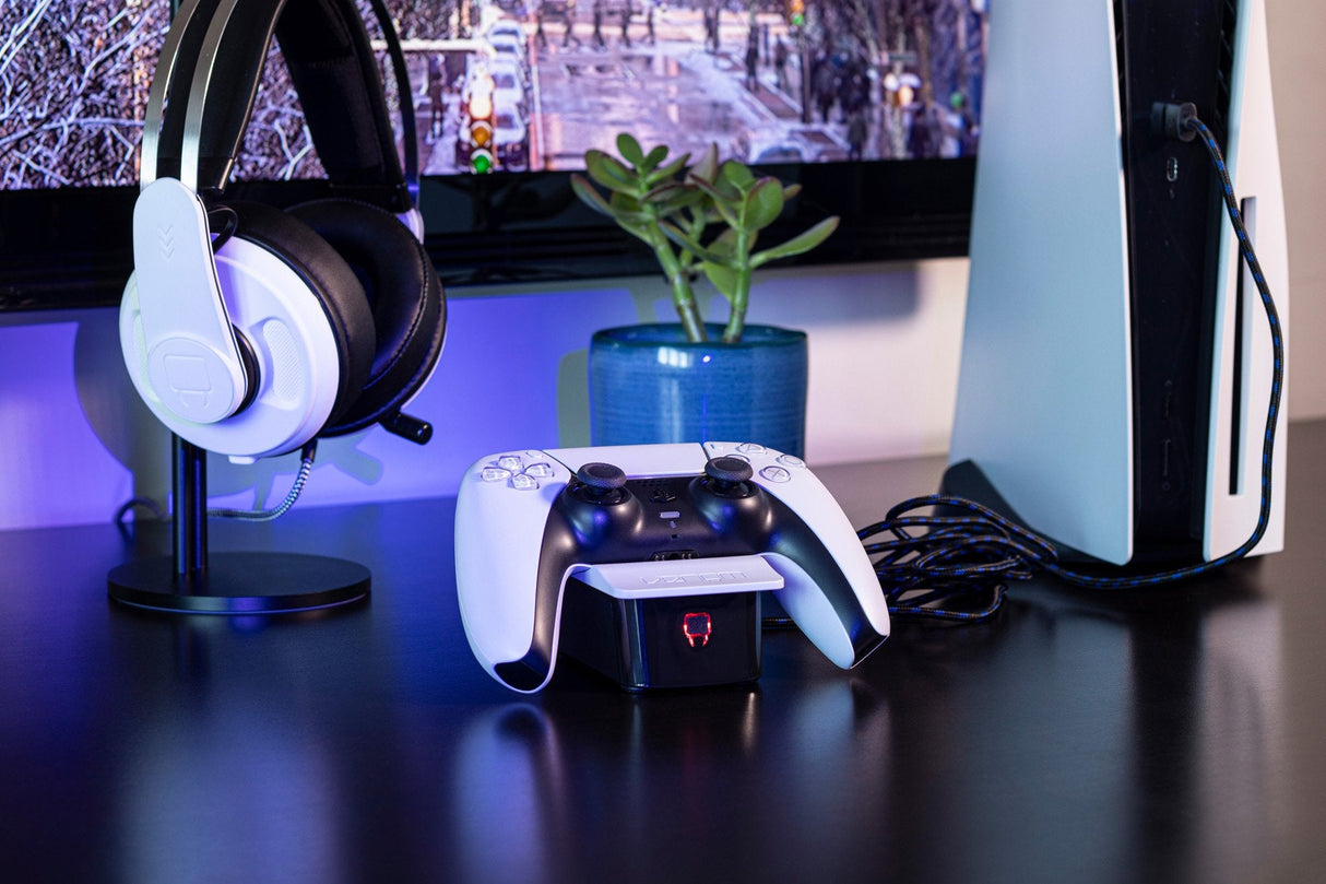 Venom Estación De Acoplamiento Para Mando De Ps5, Blanca