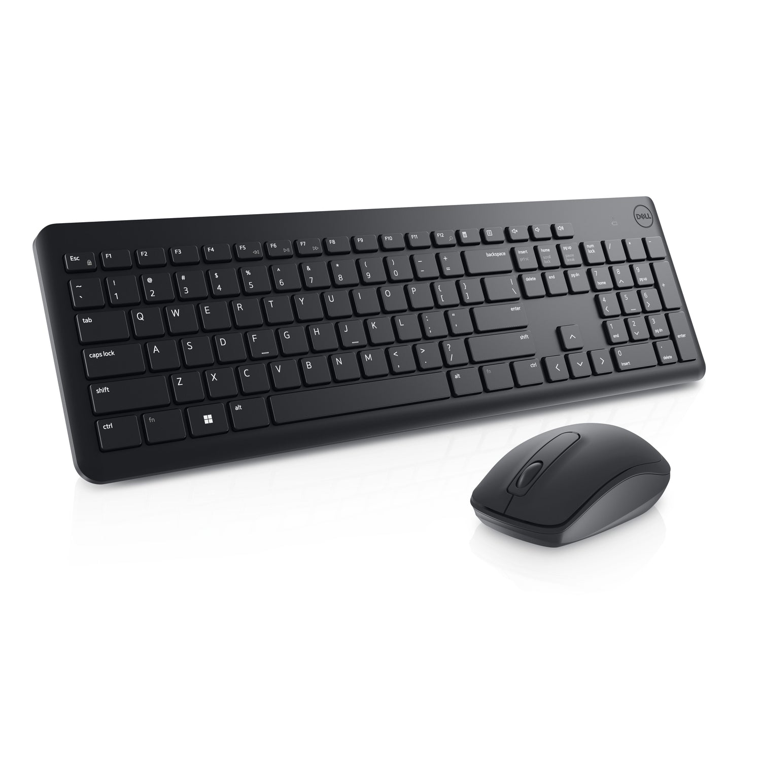 Teclado Ucranio + Ratón Dell Km3322w Rf Inalámbrico Negro