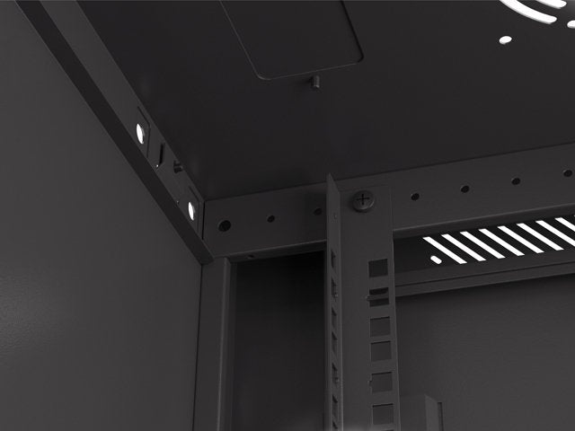 EAN 5901969439915 - Lanberg WF01-6404-23B armario rack 4U Bastidor de pared Negro imagen 5