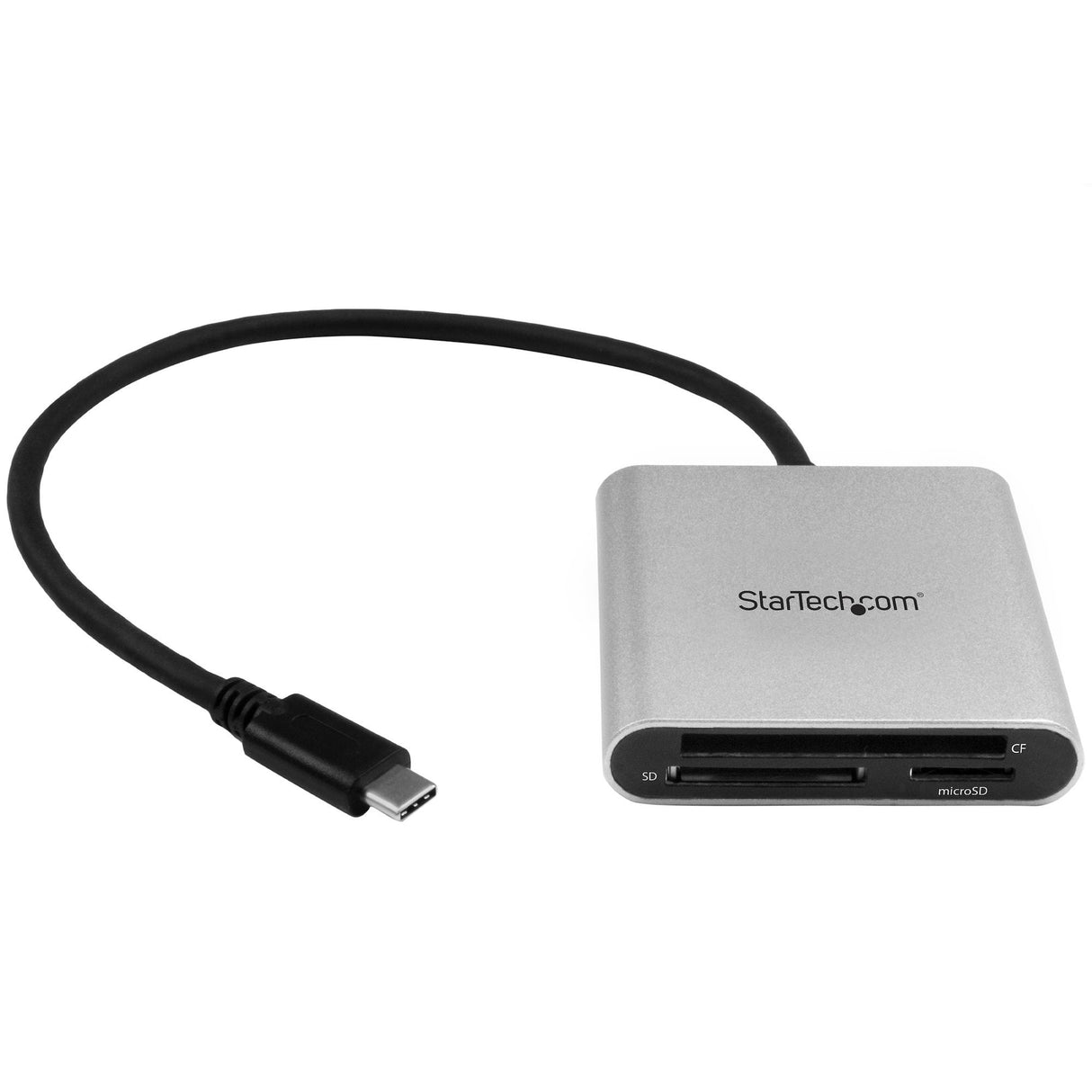 EAN 0065030866934 - StarTech.com FCREADU3C lector de tarjeta USB 3.2 Gen 1 (3.1 Gen 1) Type-C Negro, Plata imagen 1
