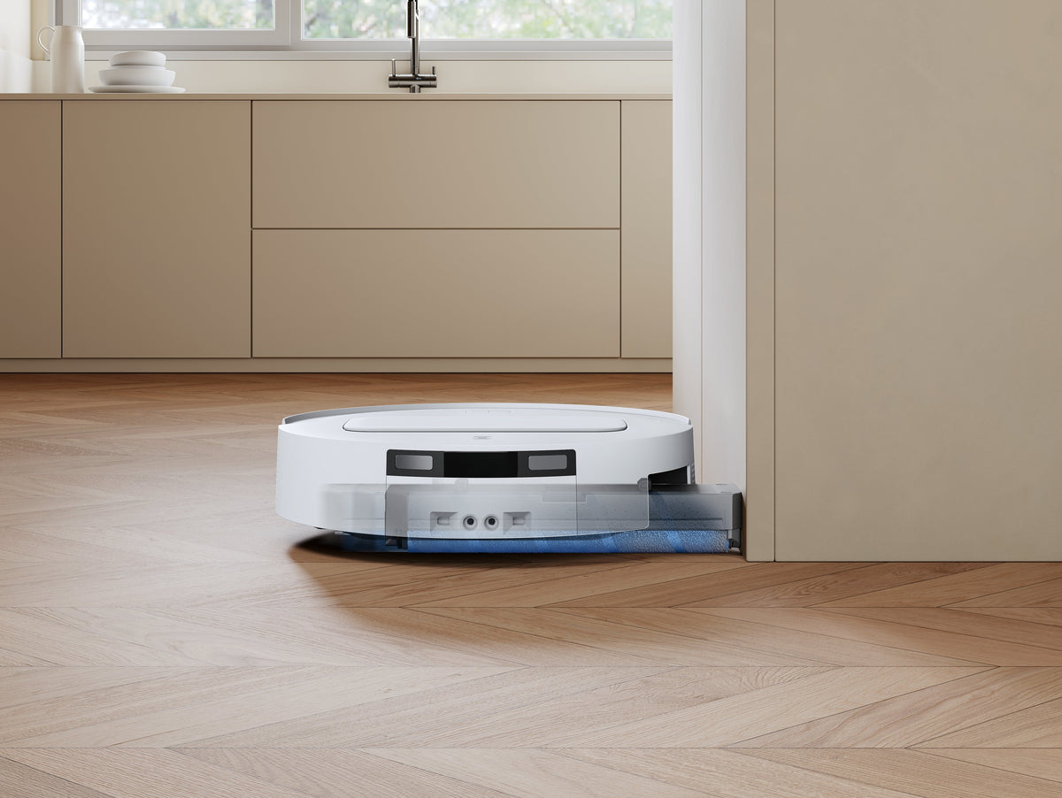 Ecovacs Deebot T90 Max Omni Vacuum Cleaner,Robot,Wet&Dry,30000pa,Truedge 3.0,Zerotangle 4.0,Ozmo Roller 3.0,White+Omni Auto-Empty Station