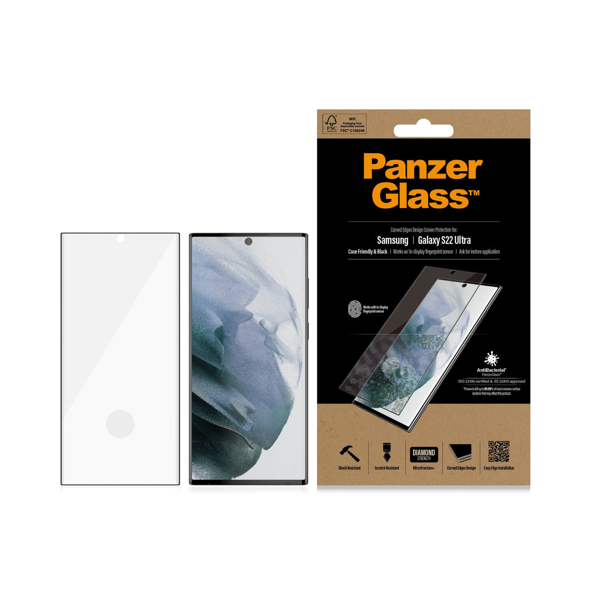 Panzerglass 7295 Protector De Pantalla Para Teléfono Móvil Samsung 1 Pieza(S)
