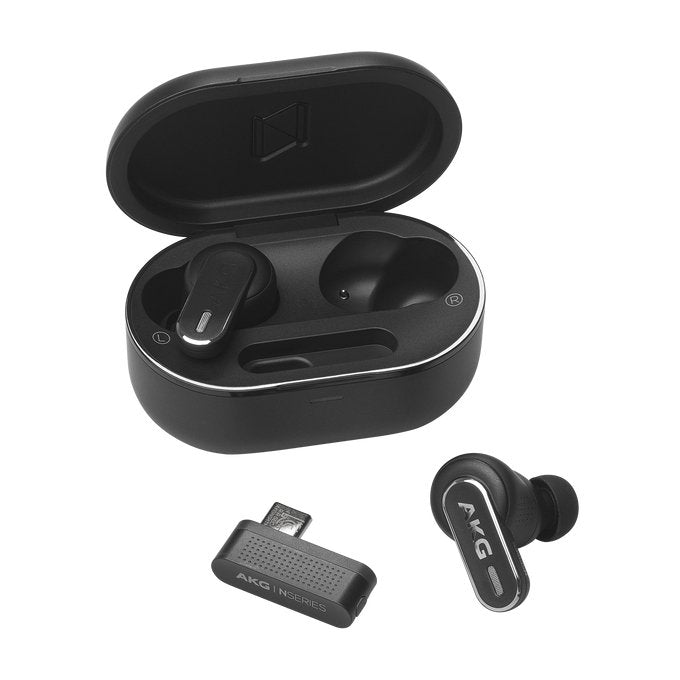 Auriculares Akg N5 Hybrid Black Inalámbricos Con Cancelación De Ruido