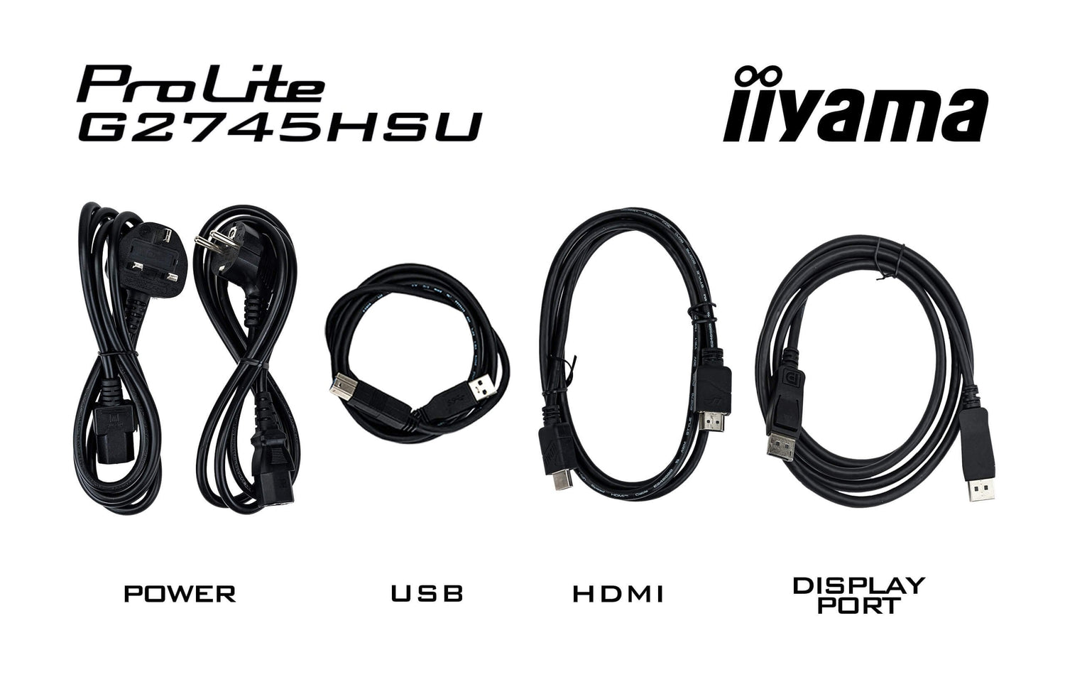 Monitor Iiyama 27" G2745hsu-B2 16:9 Hdmi+Dp+2xusb Ips