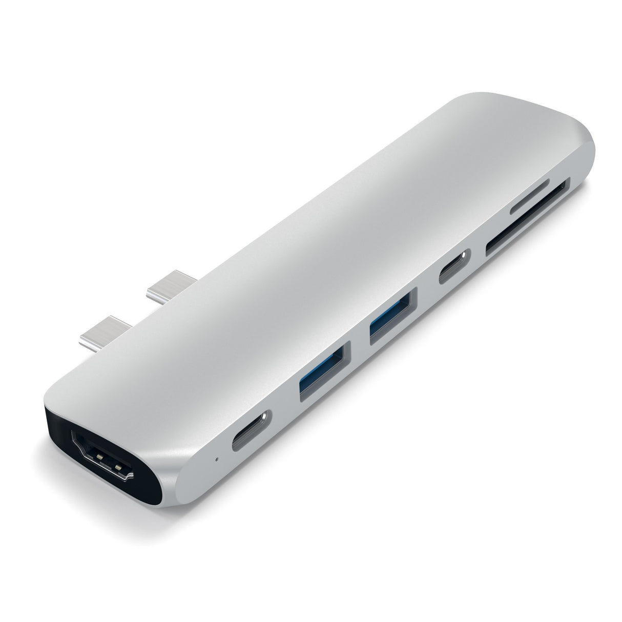 EAN 0879961006884 - Satechi ST-CMBPS base para portátil y replicador de puertos USB 3.2 Gen 1 (3.1 Gen 1) Type-C Plata imagen 2