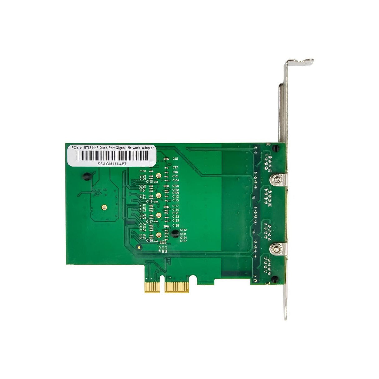 Network Card Pcie X1 Rtl8111f Quad-1g Rj45