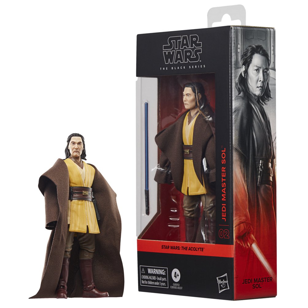 Figura Hasbro Star Wars The Black Series Jedi Master Sol