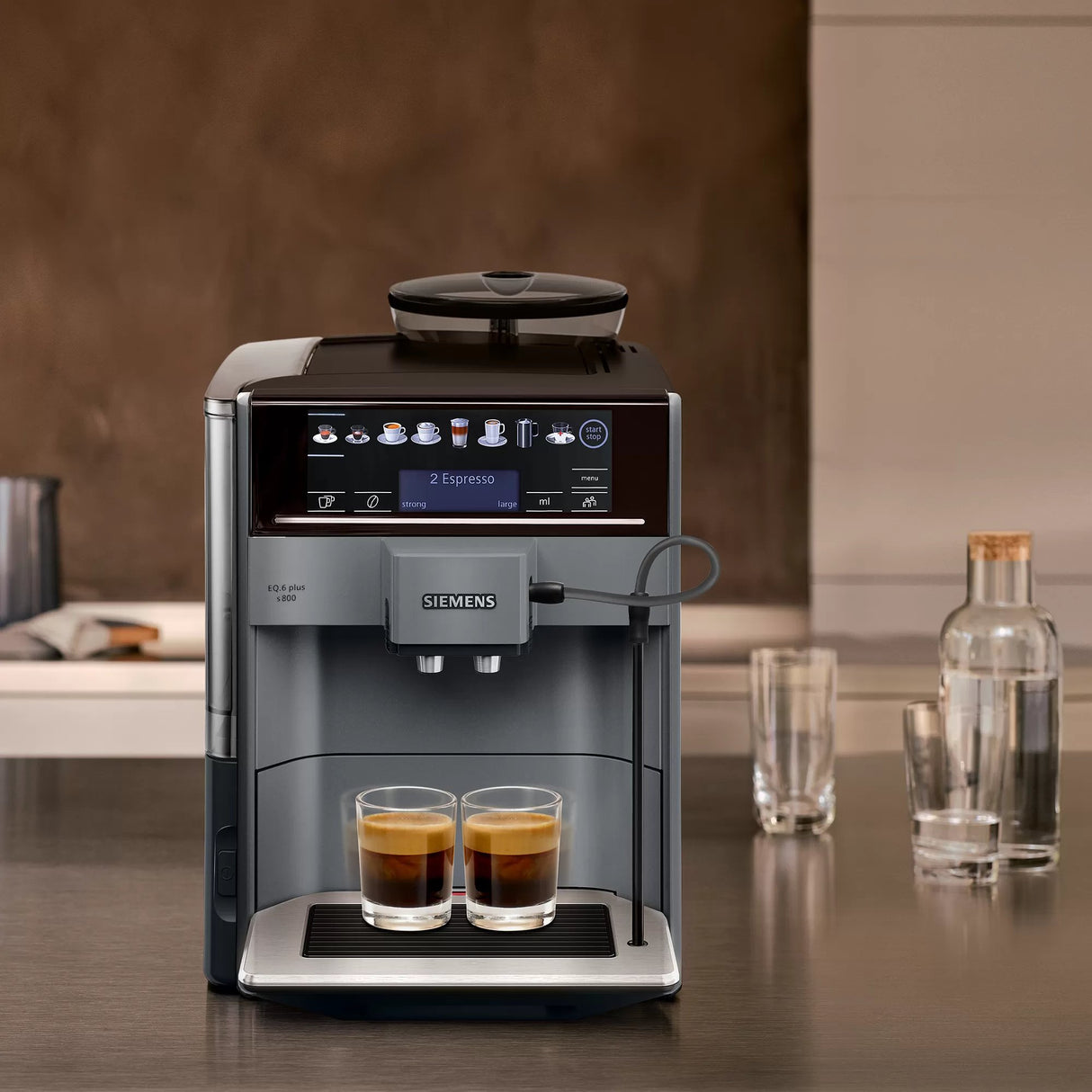 EAN 4242003855355 - Siemens TE658209RW cafetera eléctrica Manual Máquina espresso 1,7 L imagen 5