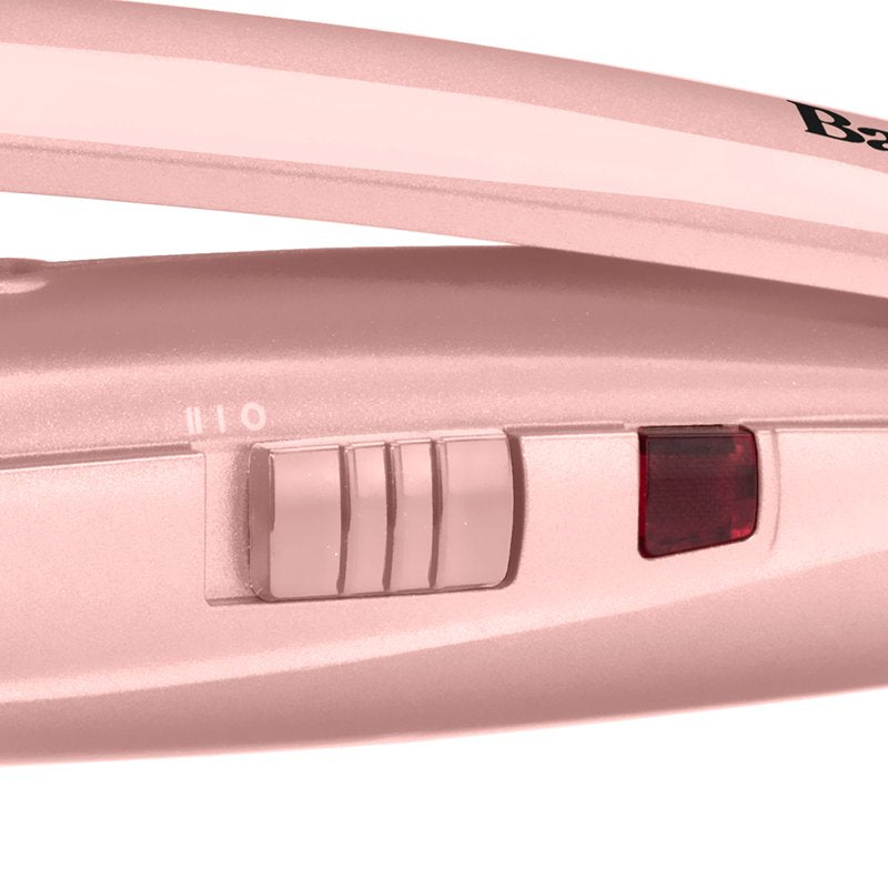 Rizador Automático Babyliss 2664pre - 2 Temperaturas - Dirección Alternante Del Rizo - Indicador De Calentamiento - Rose Blush Curl