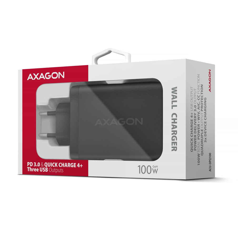 EAN 8595247907912 - Axagon ACU-DPQ100 cargador de dispositivo móvil Ordenador portátil, Teléfono móvil, Netbook, Portátil, Sm imagen 9