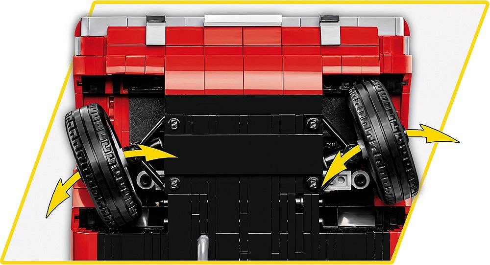 Cobi Opel Rekord C Coupe, Juguete De Construcción Cobi-24345