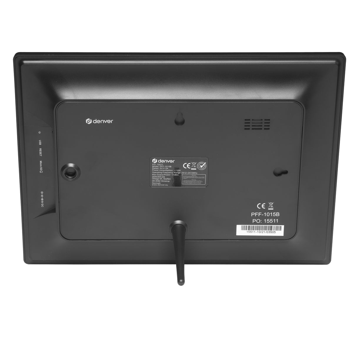 Denver Frameo Pff-1015 Schwarz 25,4cm (10,1 ) 16gb