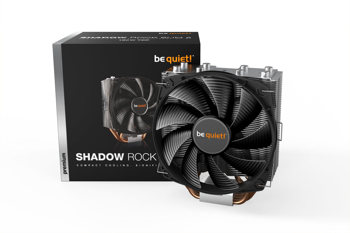 EAN 4260052188712 - be quiet! SHADOW ROCK SLIM 2 Procesador Enfriador 13,5 cm Aluminio, Negro, Cobre 1 pieza(s) imagen 6